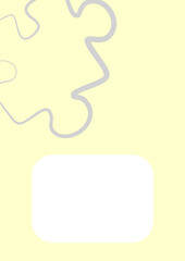 Vertical illustration format A4 - the design of the screen of the phone or tablet for inscriptions and photos