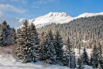 Courchevel 1850 Three Valleys Ski Resort French Alps France