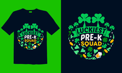 St. Patrick's Day T-shirt Design. Best for print, t-shirt, mug, poster & wall art.