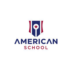 American School logo