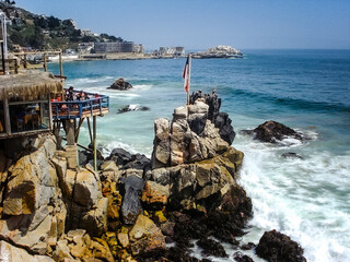 pacific ocean coast restaurant © Kamila