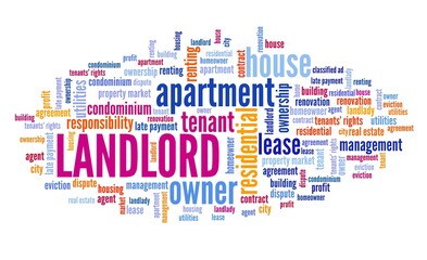Fototapeta premium Landlord graphics