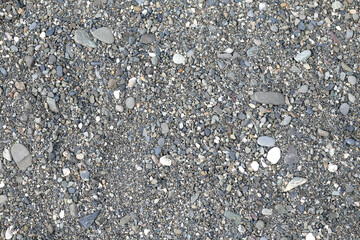 The texture of the pebble beach on the black sea coast