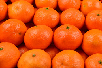 Mandarin orange background.