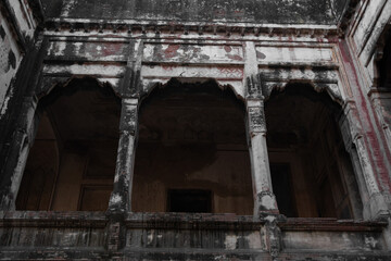 400 years old Mughal architect Shahi Qila interior Lahore