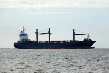 Naklejka premium Containerschiff