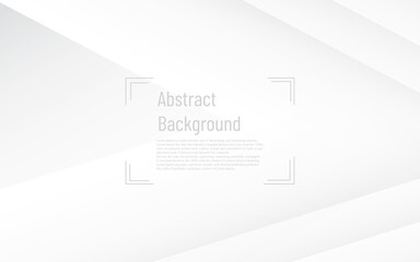 minimal white line and shadow for create cover, background and backdrop