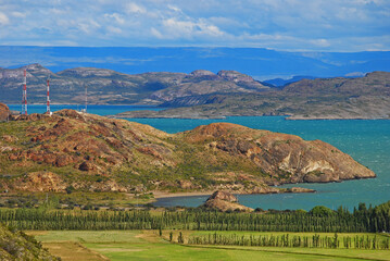 patagonia emerald lake lago ibanez © Kamila