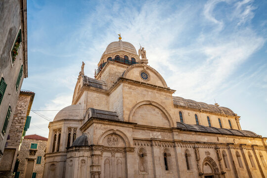 Croatia, Sibenik-Knin County, Sibenik, Cathedral of Saint James