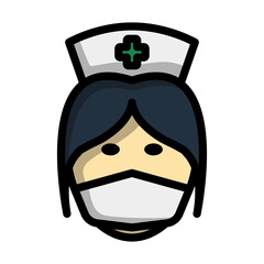 Nurse Head Icon