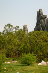 The Beautiful Stone Forest outside of Kunming China