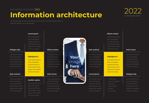 Information Architecture Infographic Layout