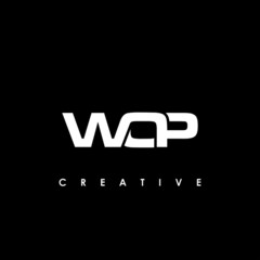 WOP Letter Initial Logo Design Template Vector Illustration