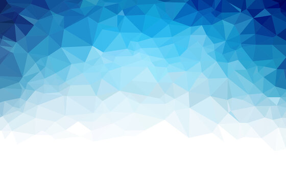 Abstract geometric blue low poly texture patturn background.vector illustration.