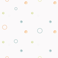 Watercolor seamless digital paper circles. Great for printing, web, textile design, souvenirs, scrapbooking and other creative ideas.