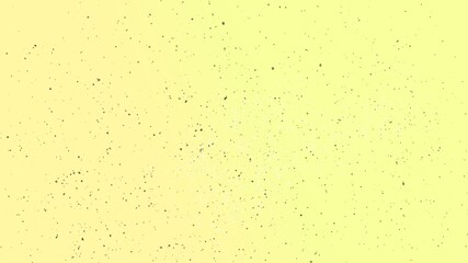 Pastel yellow abstract background with black patches