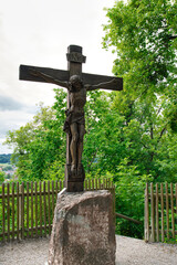 Kreuz beim Kloster Andechs