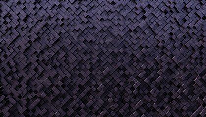 diagonal black mosaic.