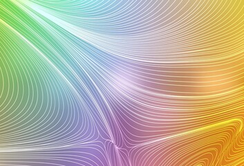 Light Multicolor vector texture with colored lines.