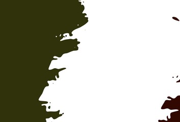 Light Green vector pattern with random forms.