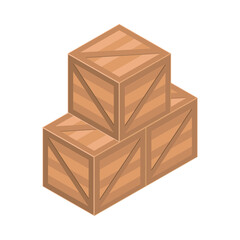 wooden boxes post mail