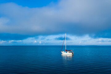 Fototapeta premium Amazing bird eyes view in Zanzibar