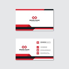 Modern professional business card design vector