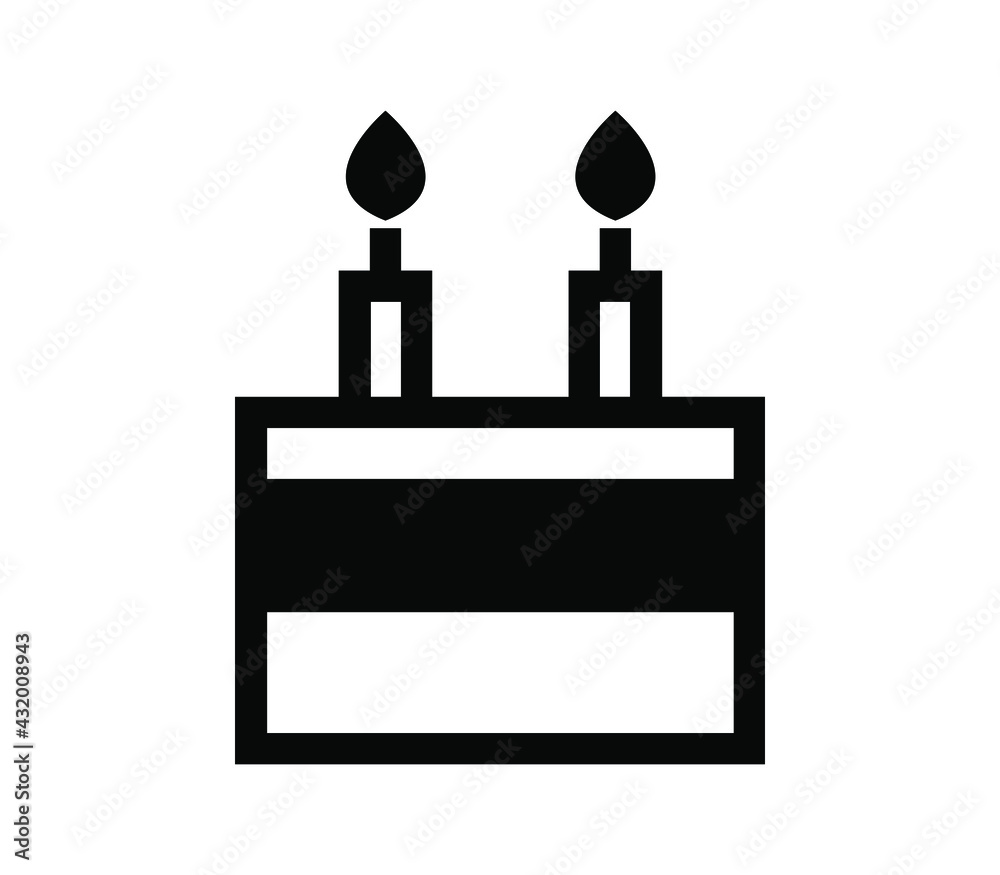 Poster cake icon