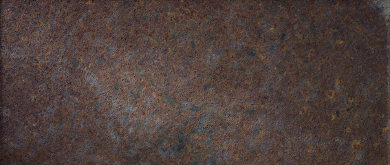 Rusty and aged iron surface
