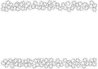 パズルのフレーム背景素材