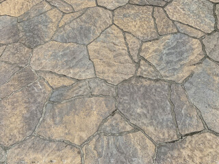 decorative driveway pattern rock granite stone effect construction background