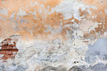 Obraz na płótnie Canvas Texture of an old concrete brick wall