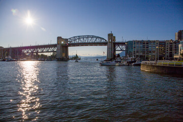 Naklejka premium bridge over the river thames