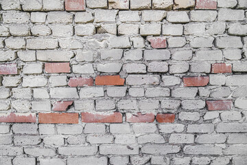 abstract background of an old brick wall close up