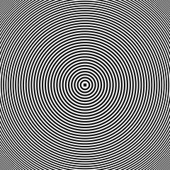 Concentric circles pattern. Lines texture. Abstract background.