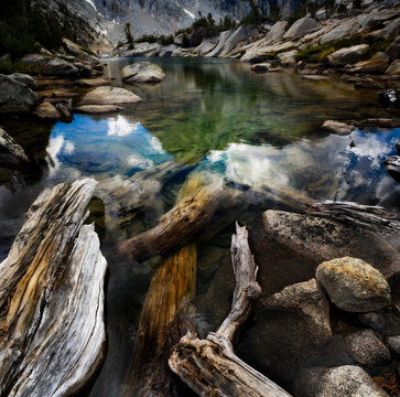 Hungry Packer Lake, John Muir Wilderness, Sierra Nevada Mountains, California