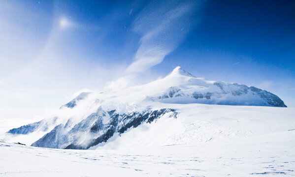 Highest point in Antarctica, Vinson Massif.