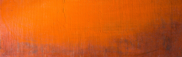Orange Textured Wooden Old Surface