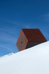 The Garnet Chapel, the Granatkapelle Chapel on the Penken mountain above Mayrhofen, Austria