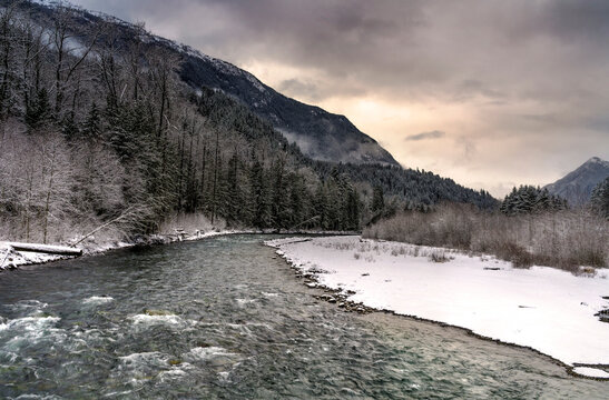 Chilliwack River, Chilliwack, Fraser Valley Canada