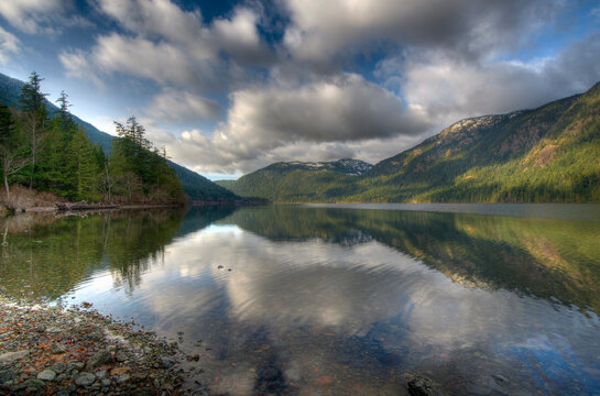 Reflection at Cameron Lake on Vancouver Island