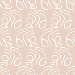 Minimal elegant seamless pattern texture