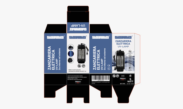 Electric Package Box Design, Home Electronics In Boxes, Package Design