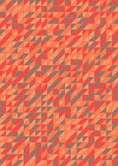 Abstract Geometric Pattern generative computational art illustration