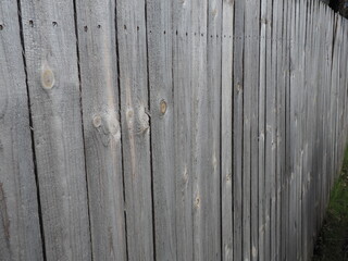 old wooden fence