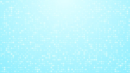 Dots halftone white blue and green color pattern gradient texture with technology digital background. Medicine healthcare with science concept.