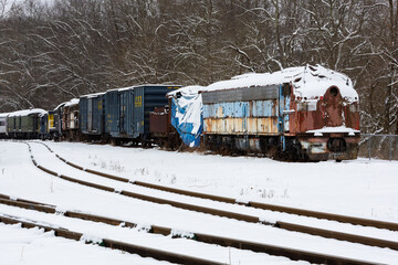 Abandoned Durbin & Greenbrier Valley Railroad (former Baltimore & Ohio Railroad) Diesel Locomotive - WVC 92 - Belington, West Virginia