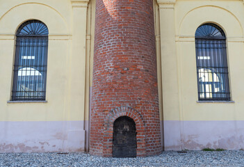 Ex Filanda Meroni, a nineteenth-century industrial complex closed in 1961. Now there is the Soncino...