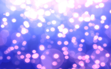 Abstract Ultra Violet bokeh background.