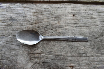 old silver spoon